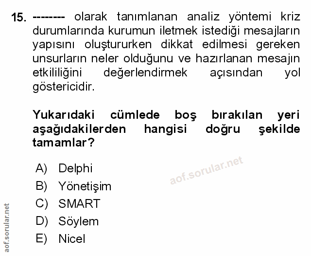 Soru 15