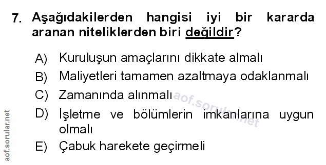 Soru 7