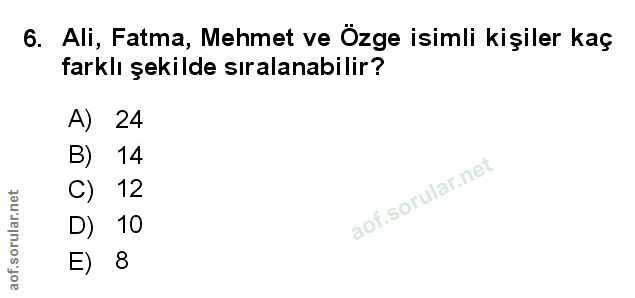 Soru 6