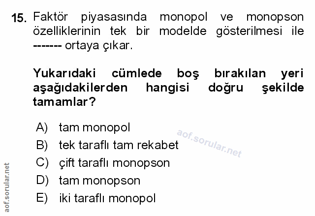 Soru 15