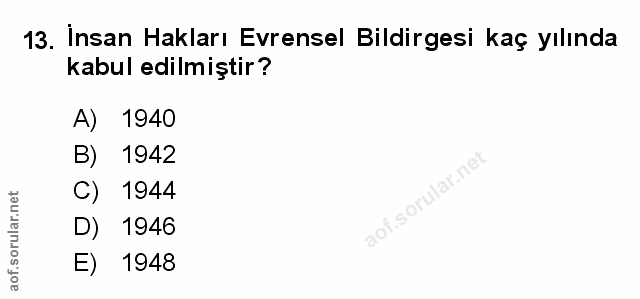 Soru 13