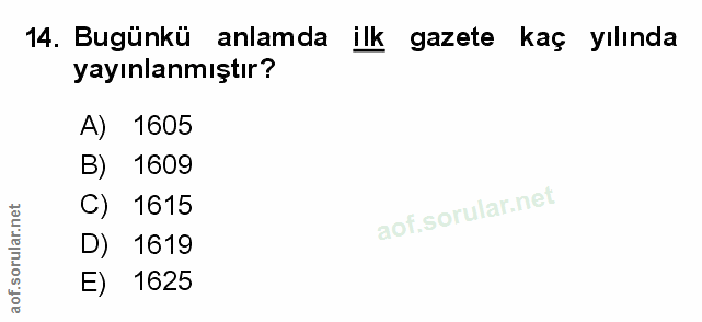 Soru 14
