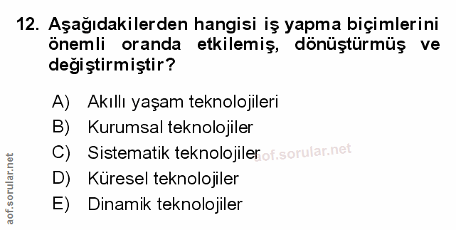 Soru 12