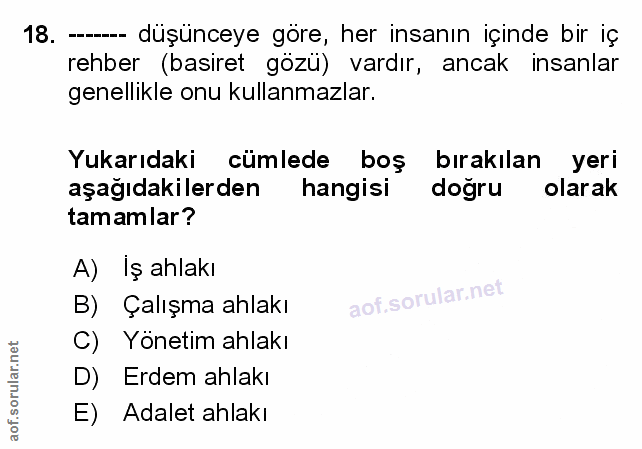 Soru 18