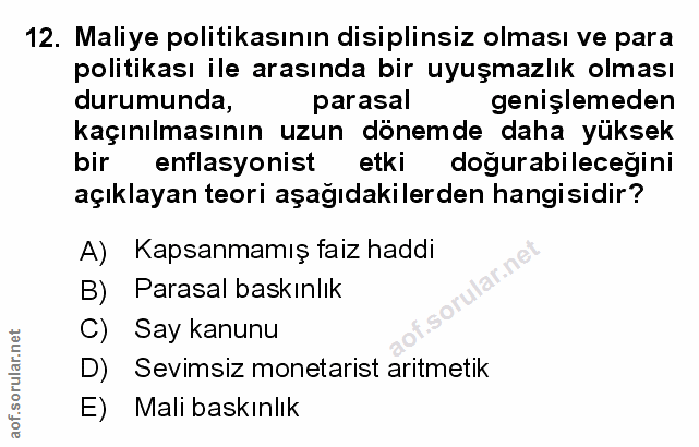 Soru 12