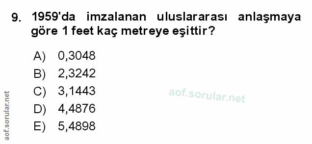 Soru 9