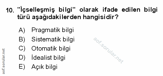 Soru 10