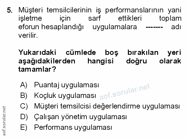 Soru 5