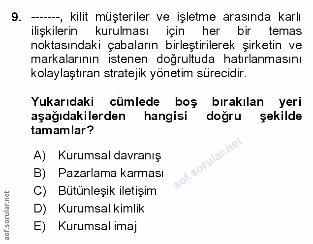 Soru 9
