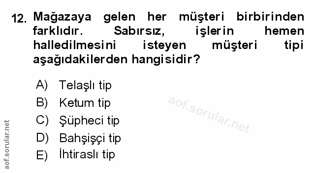 Soru 12