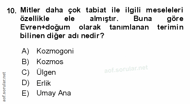 Soru 10