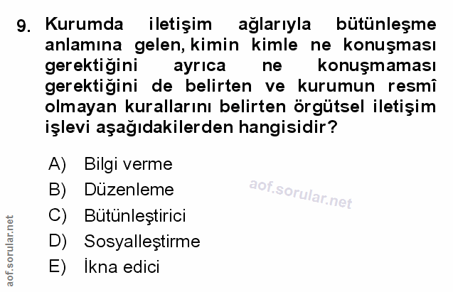 Soru 9