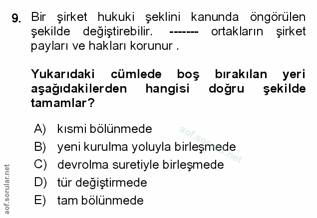 Soru 9
