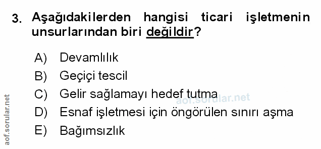 Soru 3