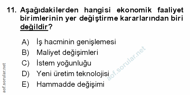 Soru 11