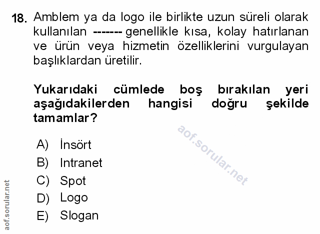 Soru 18