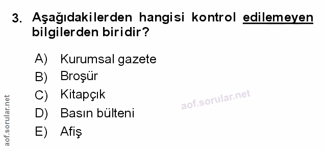 Soru 3