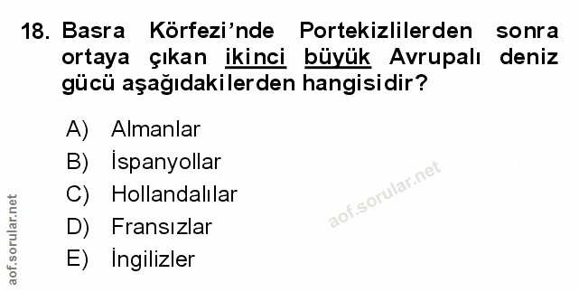 Soru 18