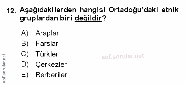 Soru 12