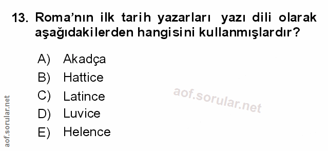 Soru 13