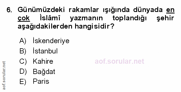 Soru 6