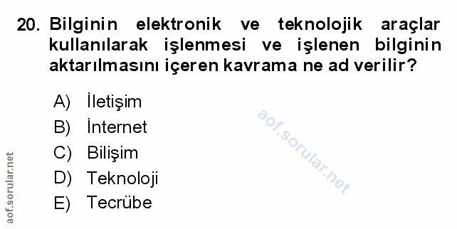 Soru 20