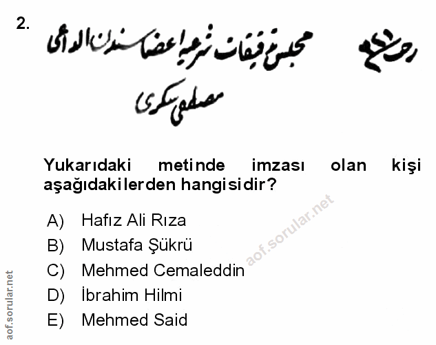 Soru 2