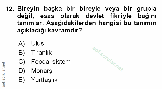Soru 12
