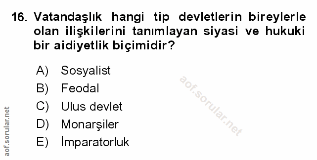 Soru 16