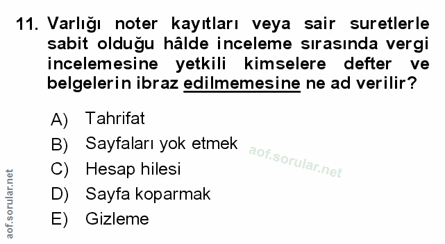 Soru 11
