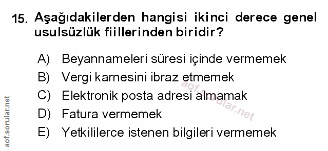 Soru 15