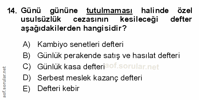 Soru 14