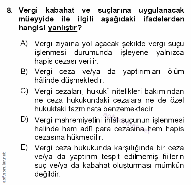 Soru 8