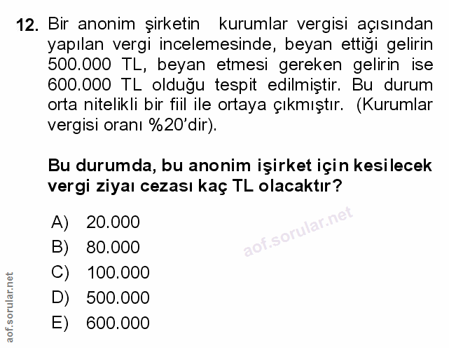 Soru 12