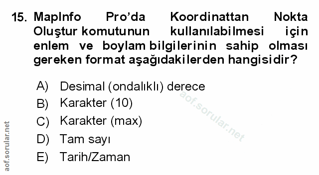 Soru 15