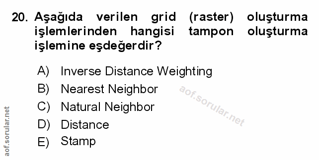 Soru 20