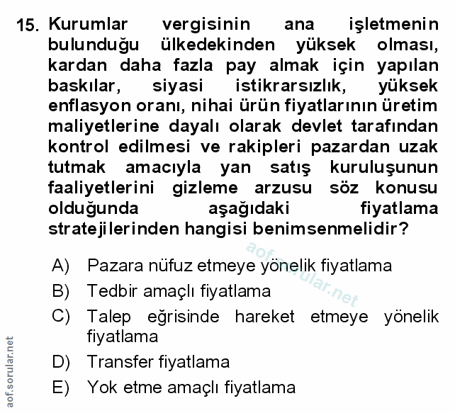 Soru 15