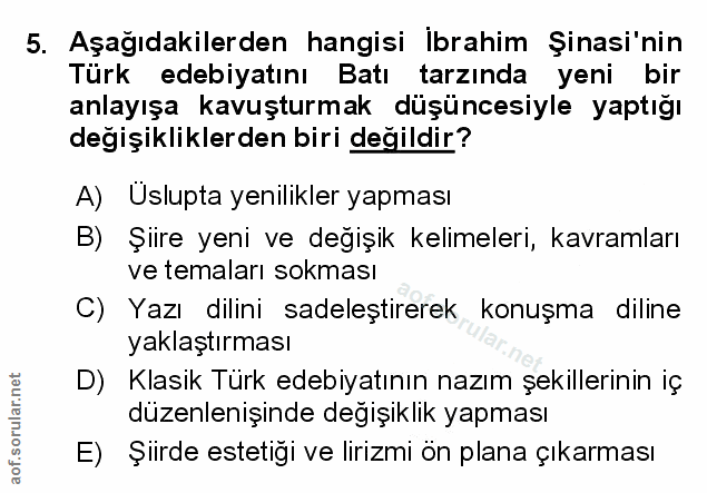 Soru 5