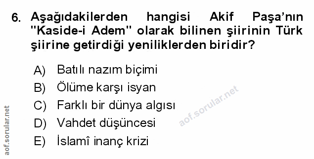 Soru 6