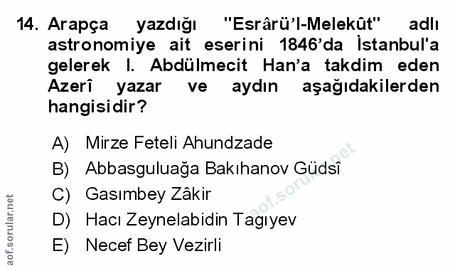Soru 14