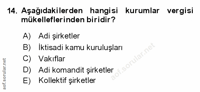 Soru 14