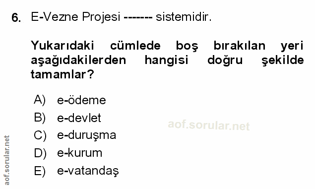 Soru 6