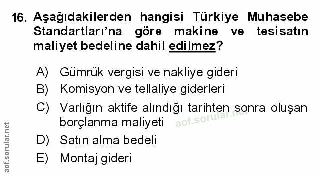 Soru 16