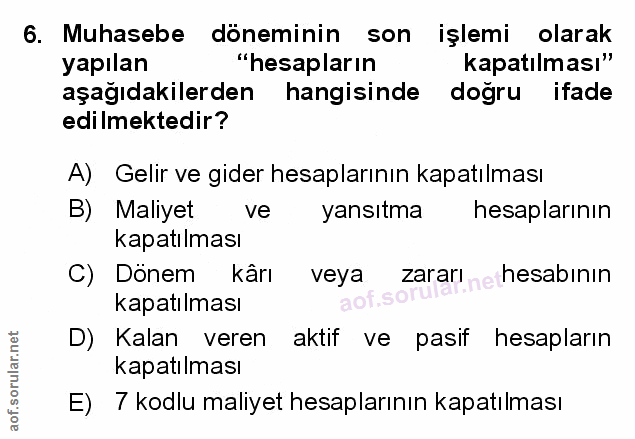 Soru 6