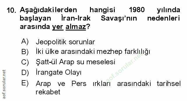 Soru 10