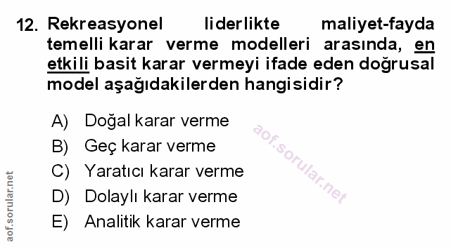 Soru 12