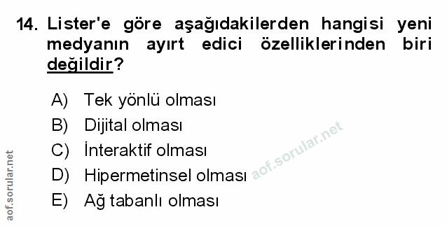 Soru 14