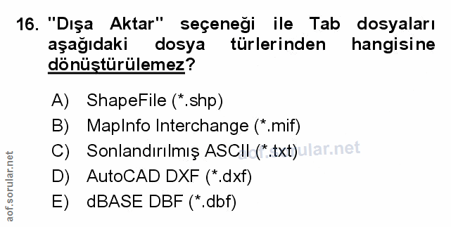 Soru 16