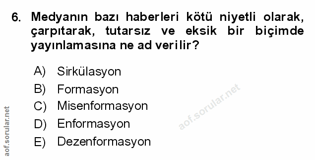 Soru 6