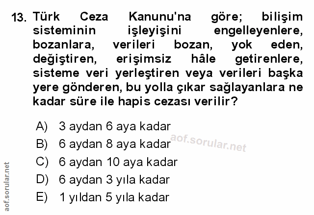Soru 13